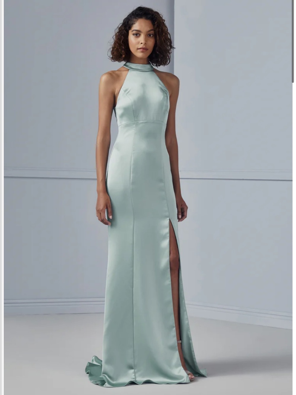 Amsale Jacinda Bridesmaids Gown in Rose Quartz